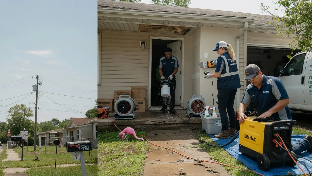Storm Damage Water Removal in Mccurtain, OK near me